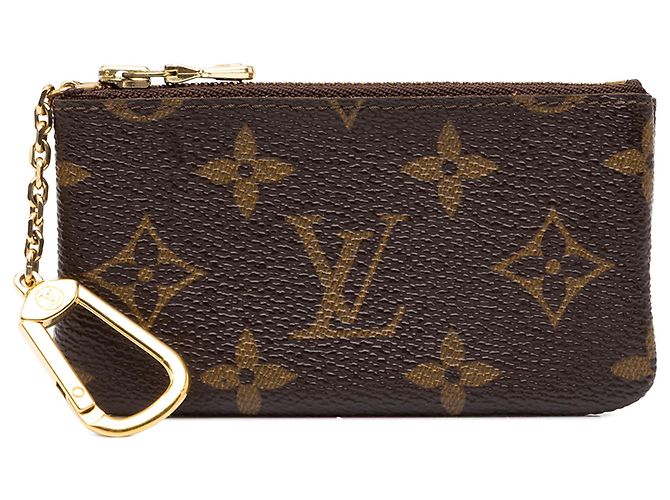 Louis Vuitton Brown Monogram Key Pouch