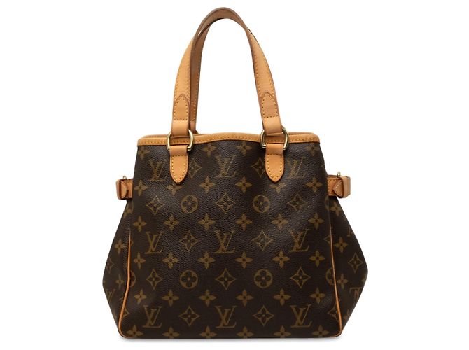 Louis Vuitton Brown Monogram Batignolles Vertical PM Marrom