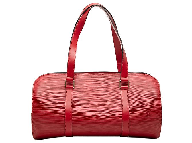 Louis Vuitton Red Epi Soufflot Rouge