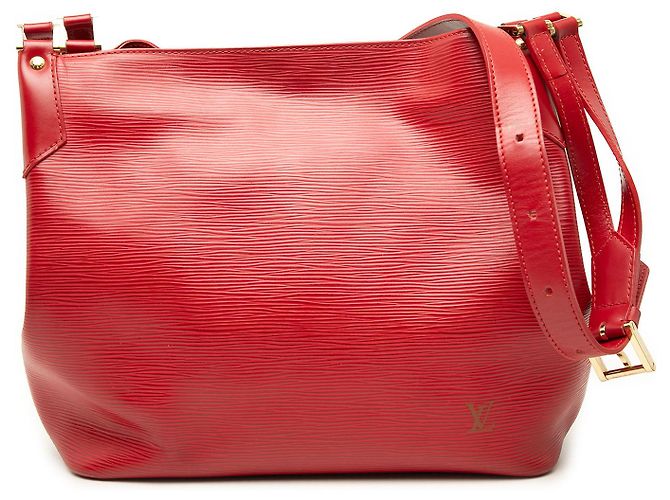 Louis Vuitton Red Epi Mandara MM Rouge