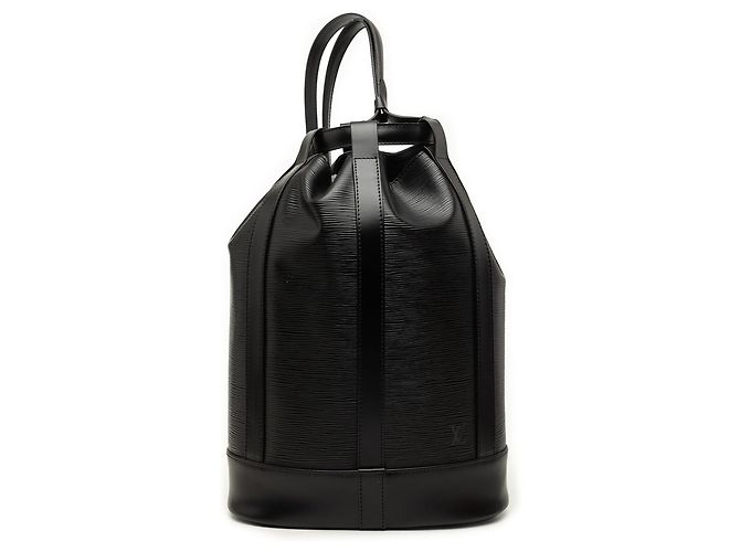 Louis Vuitton Black Epi Randonnee PM