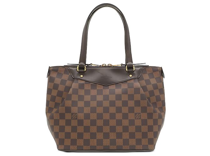 Louis Vuitton Brown Damier Ebene Westminster PM Marrom