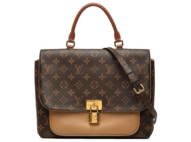 Louis Vuitton Brown Monogram Marignan Marrone