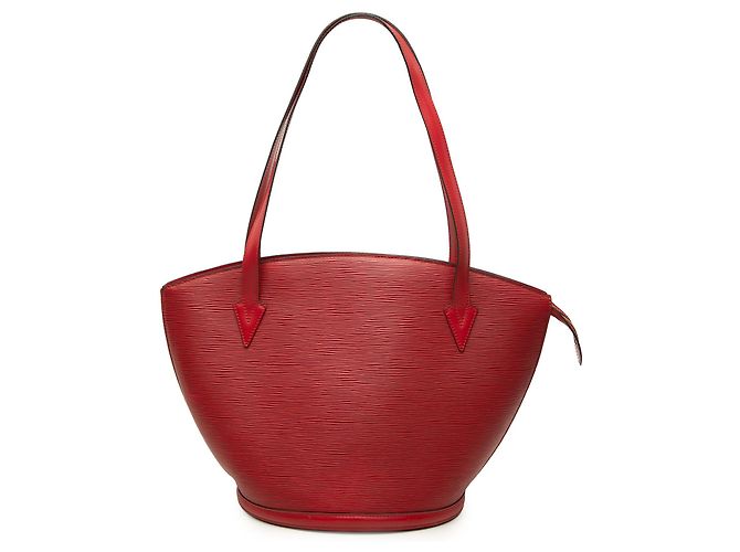 Louis Vuitton Red Epi Saint Jacques GM Long Strap Rot