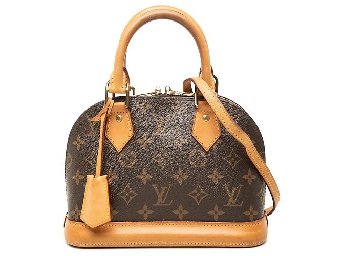 Louis Vuitton Brown Monogram Alma BB Marrom