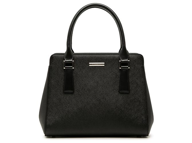 Borsa a mano Burberry in pelle nera Nero