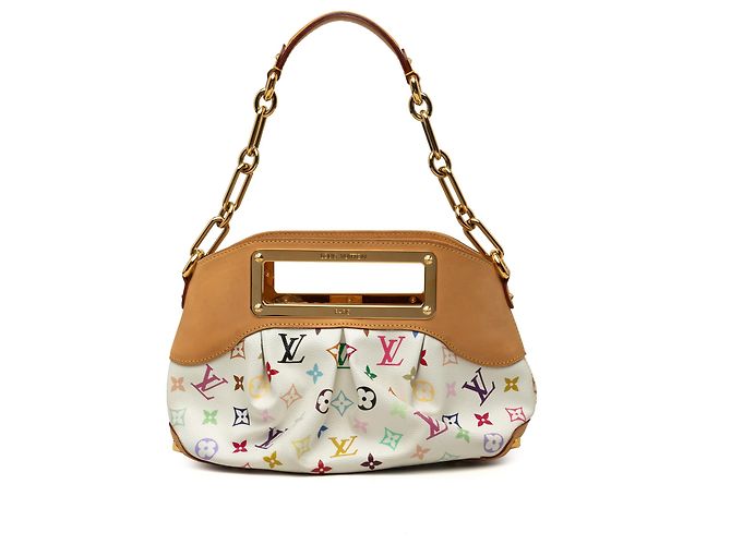 Louis Vuitton White Monogram Multicolore Judy PM