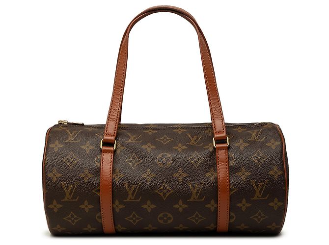 Louis Vuitton Brown Monogram Papillon 30 Marron
