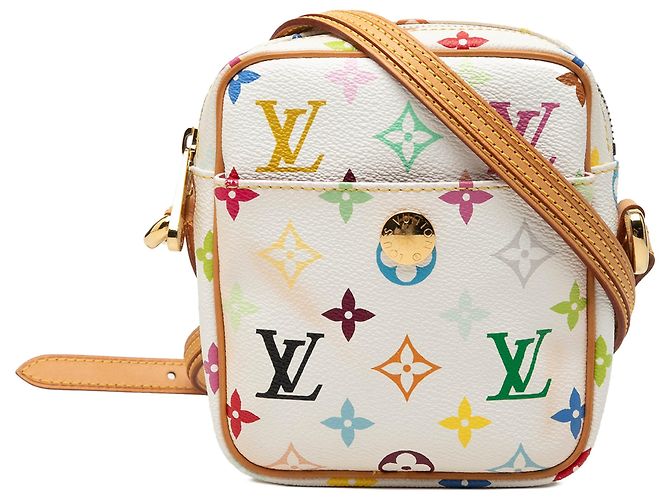 Louis Vuitton White Monogram Multicolore Rift