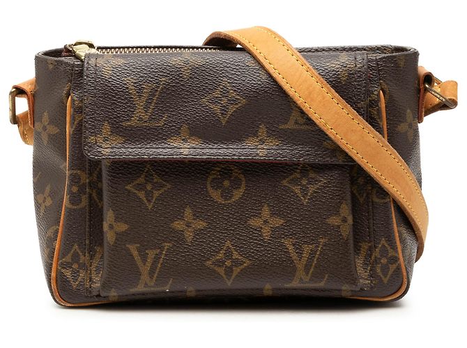 Louis Vuitton Brown Monogram Viva Cite PM Marrone