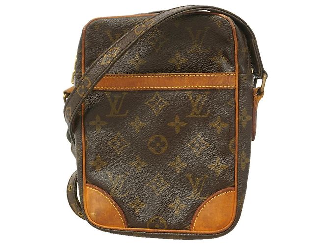 Sac à épaule Louis Vuitton Monogram Danube Marron