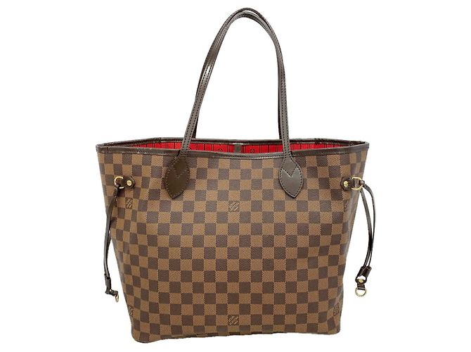 Sac cabas Louis Vuitton Damier Neverfull MM Damier ebène