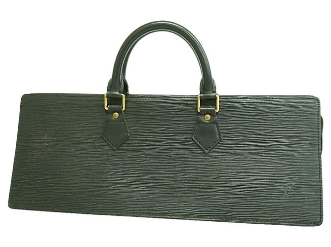 Sac à main Louis Vuitton Epi Triangle Noir