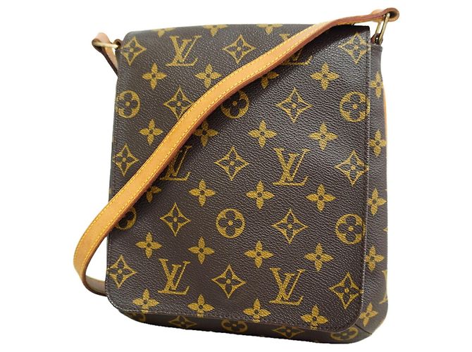 Borsa a tracolla Louis Vuitton Monogram Musette Salsa Marrone