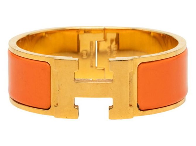 Hermès Hermes Clic Clac H PM Charm Bracelet Golden