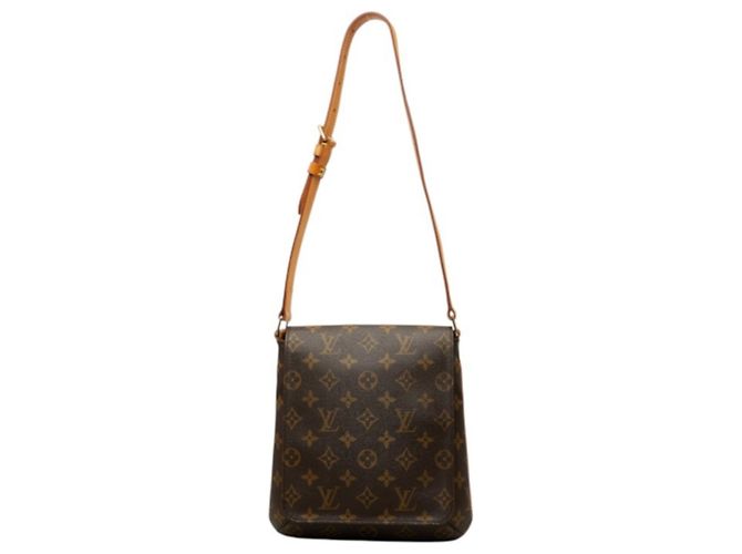 Borsa a tracolla Louis Vuitton Monogram Musette Salsa Marrone
