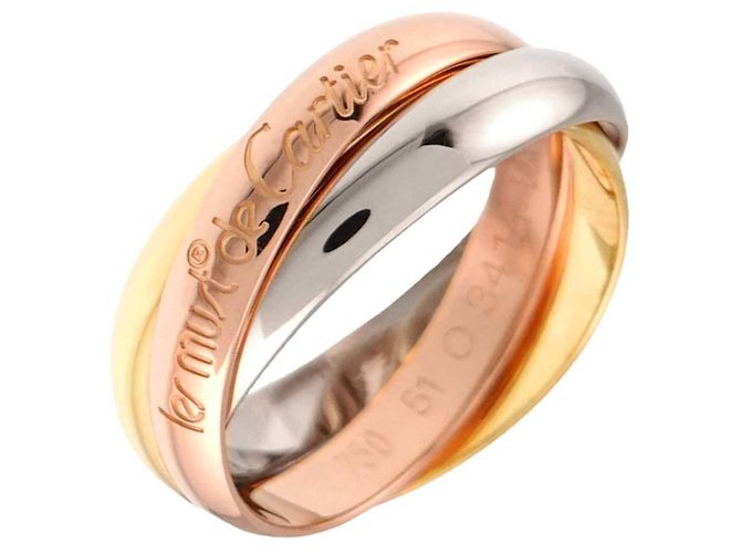 Cartier Trinity Medium MM #51 Ring