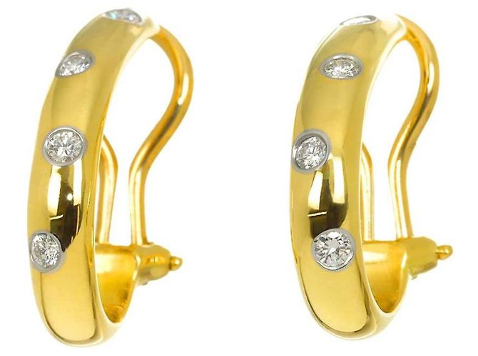 Autre Marque Brincos de pressão Tiffany & Co. Dots Diamond