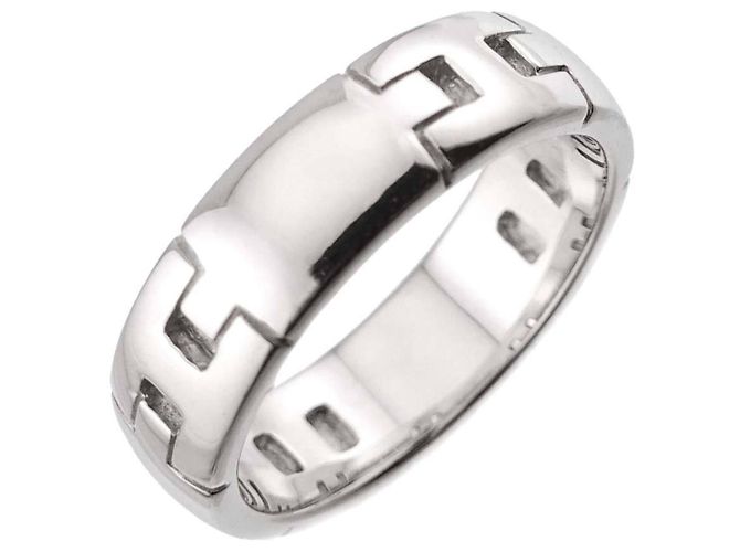 Ring Hermès Anel Hermes Ever Hercules em ouro branco 18K
