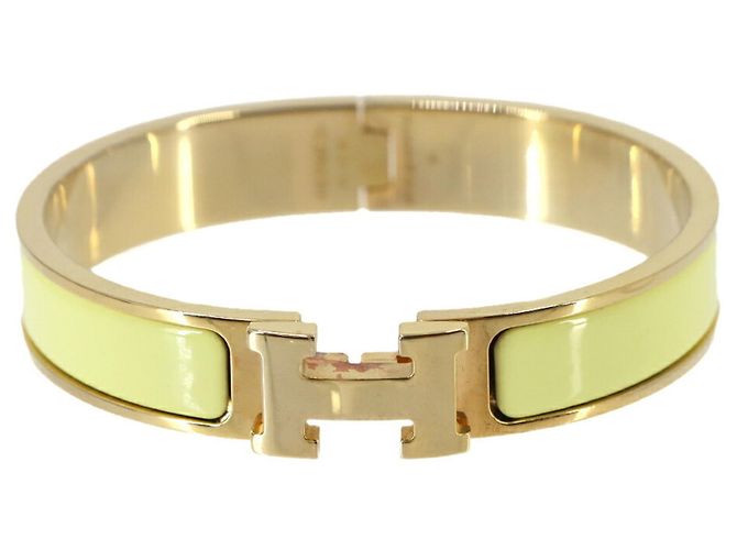 Bracciale Hermès Clic H GM D'oro Giallo