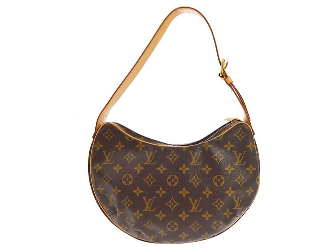 Louis Vuitton Croissant Monogram Canvas MM Marron