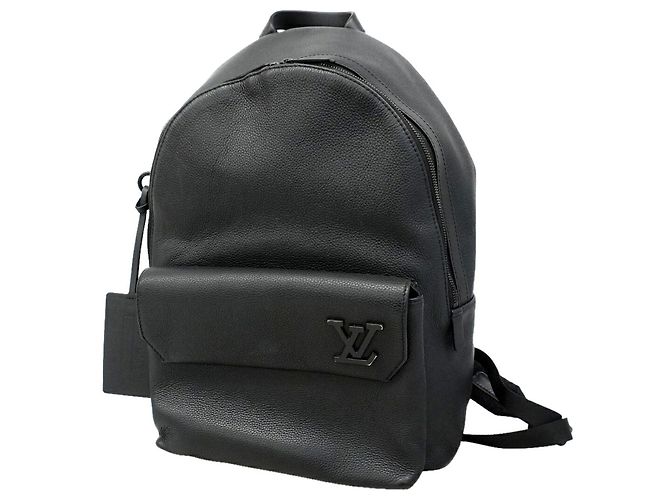 Louis Vuitton Aerogram Takeoff Backpack in Noir Black