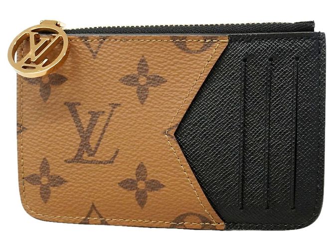 Louis Vuitton Monogram Reverse Portecartoromie Wallet/Coin Case
