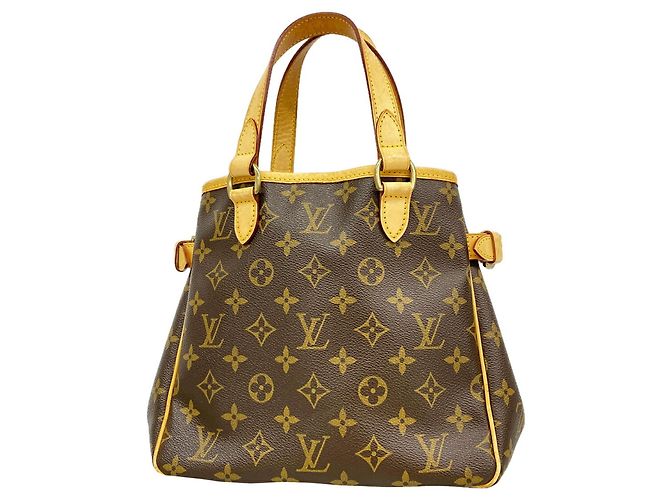 Borsa Tote Louis Vuitton Monogram Batignolles Marrone