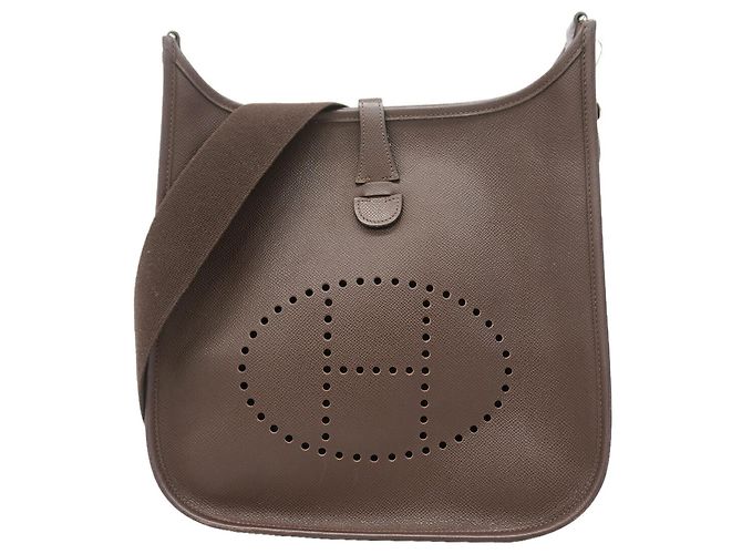 Hermès Borsa a tracolla Hermes Evelyne 2PM Marrone