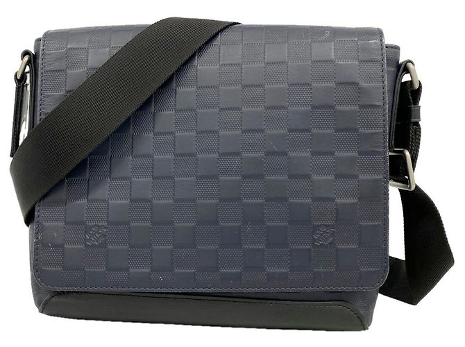 Borsa a tracolla Louis Vuitton Damier Infini District PM