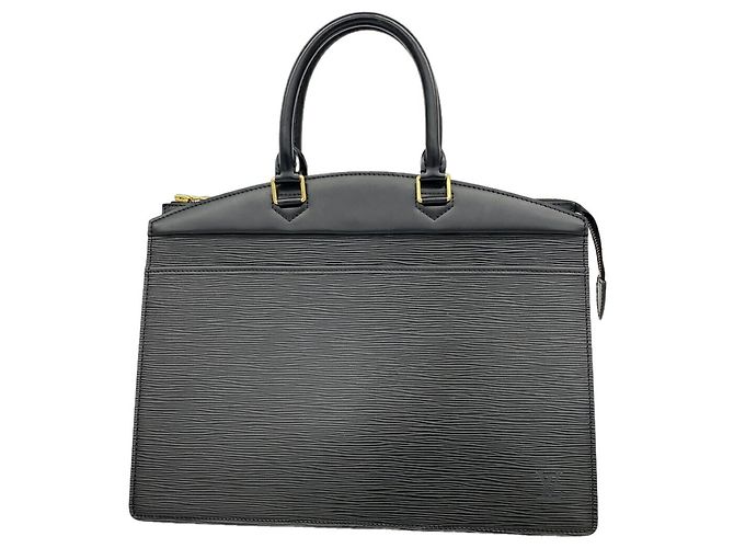 Borsa Louis Vuitton Epi Riviera in Noir Nero