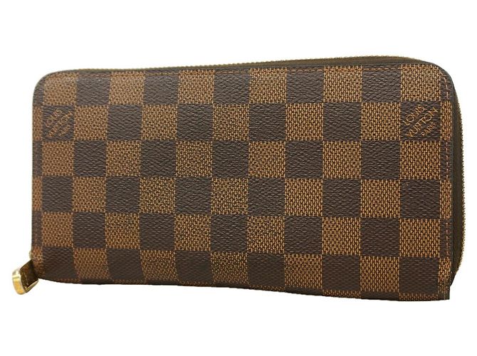Louis Vuitton Damier Zippy Wallet N60015 Ebene Damier ebene