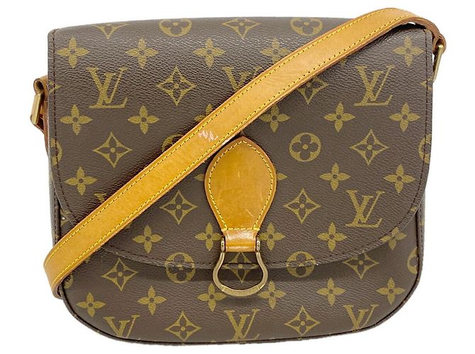 Bolsa de Ombro Louis Vuitton Monogram Saint Cloud GM Marrom