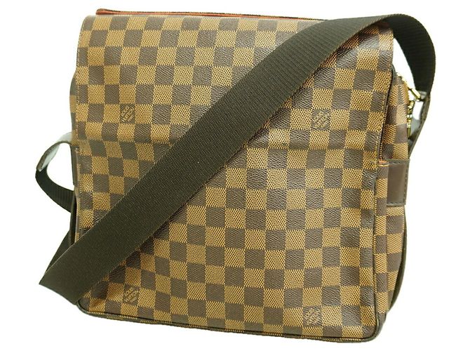 Borsa a tracolla Louis Vuitton Damier Naviglio Damier ebene