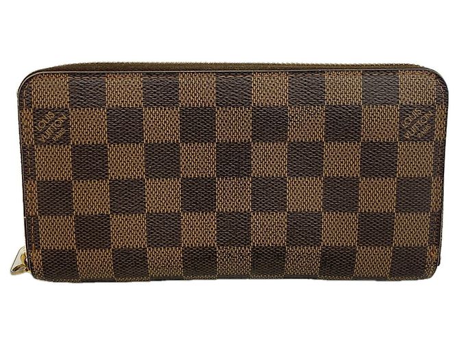 Louis Vuitton Damier Zippy Wallet N60015 Damier ebene