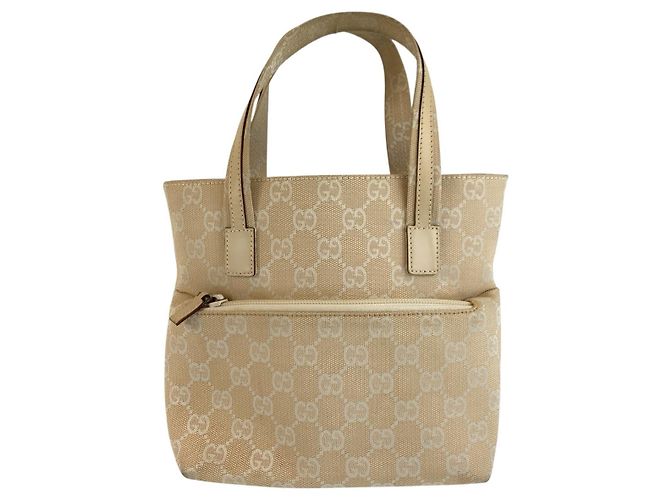 Sac cabas Gucci GG Canvas Marron Beige