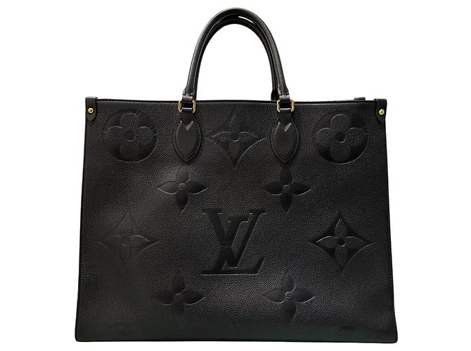 mala Louis Vuitton OnTheGo Monogram Empreinte Preto