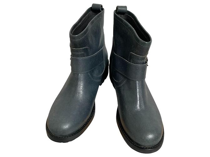 Autre Marque Fabio Rusconi Engineer Boots Blue Navy blue