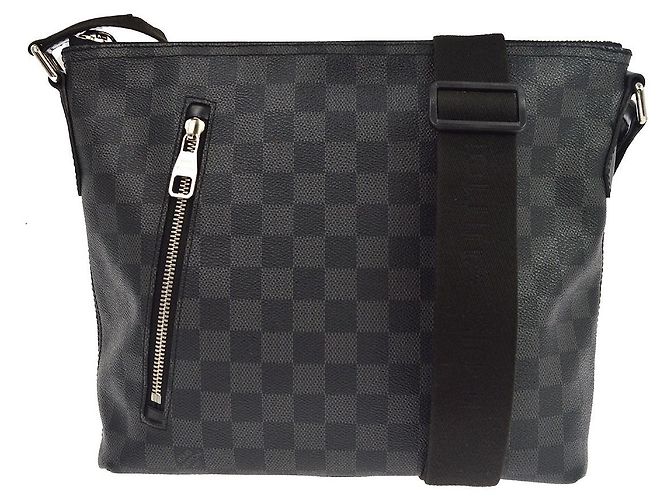 Louis Vuitton Mick Messenger Damier Graphite PM Nero