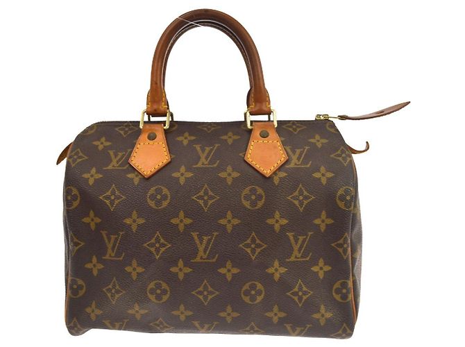Louis Vuitton Speedy Monogram Canvas 25 Marrom