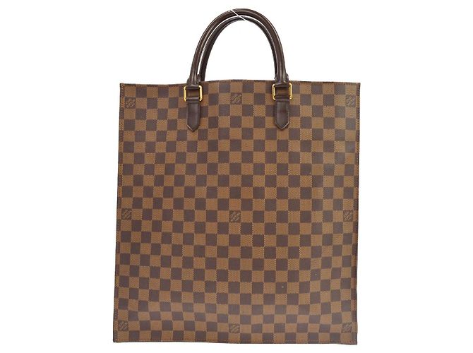Louis Vuitton Sac Plat Damier PM Marrom
