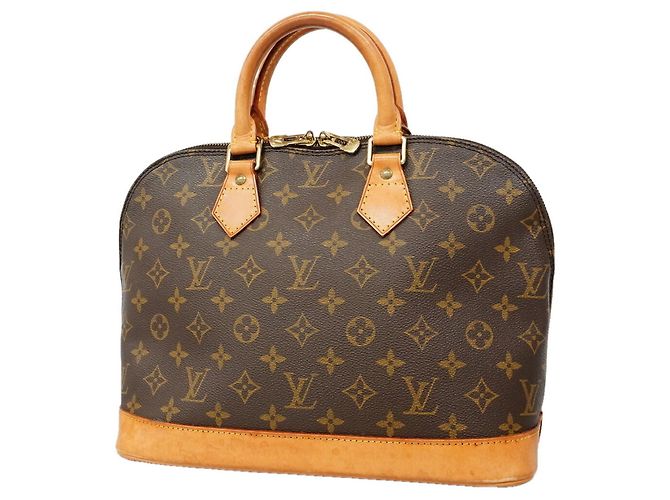 Louis Vuitton Alma Monogram Handtasche M51130 Braun