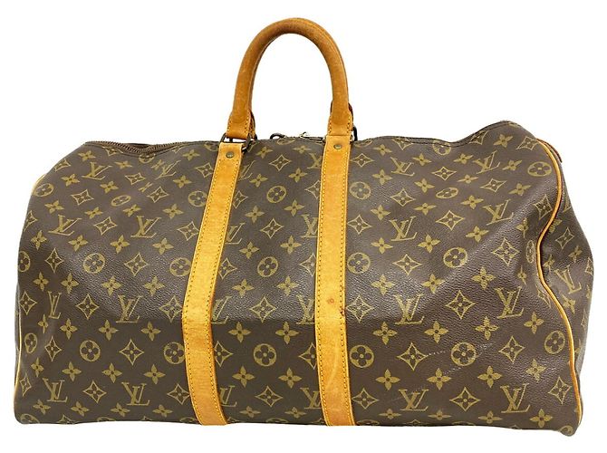 Bolso Boston Louis Vuitton Marrón Castaño