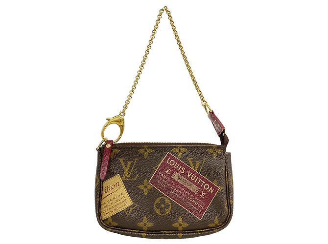 Louis Vuitton Brown Mini Pochette Accessoires