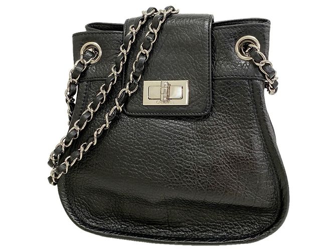 Borsa a tracolla Chanel 2.55 Nero
