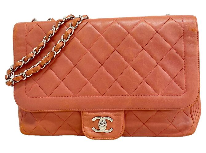 Borsa a tracolla Chanel Matelassé rossa Rosso
