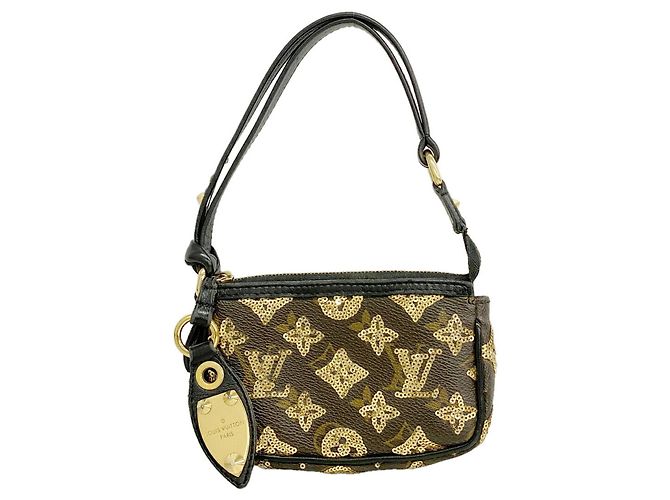 Louis Vuitton Monogram Eclipse Mini Pochette Accessoires Multicolore