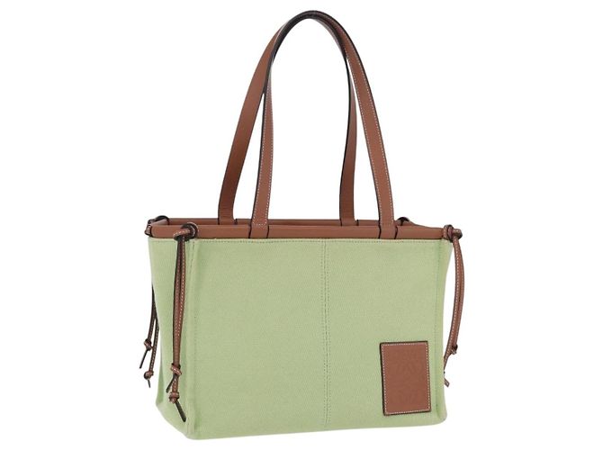Loewe Cushion Canvas Small Verde