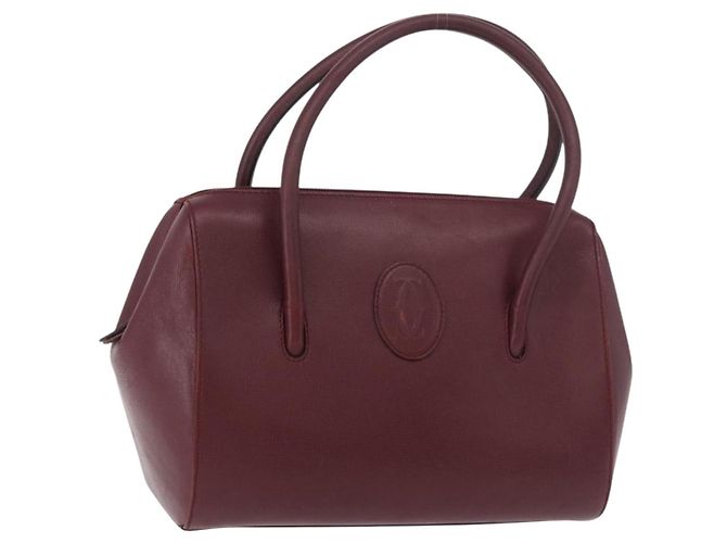 Cartier Must Line Leather medium Bordeaux