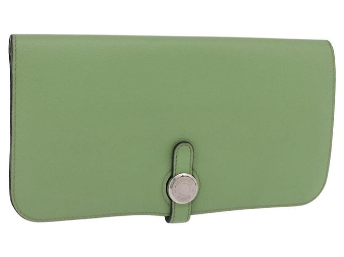 Hermès Dogon Recto Verso Leather Verde